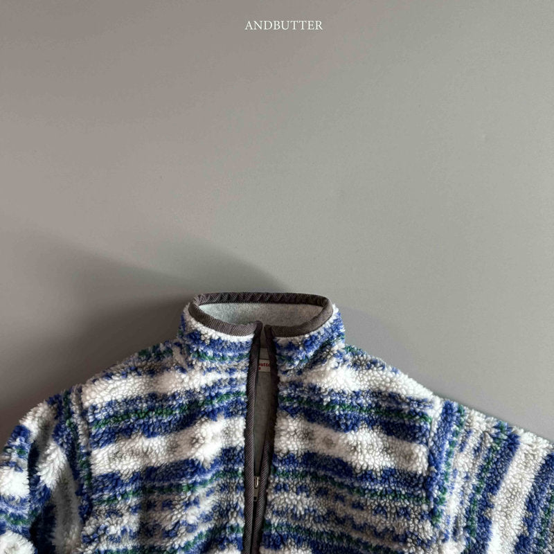 【予約】Nordic Line Jumper   /  andbutter (S-JM)