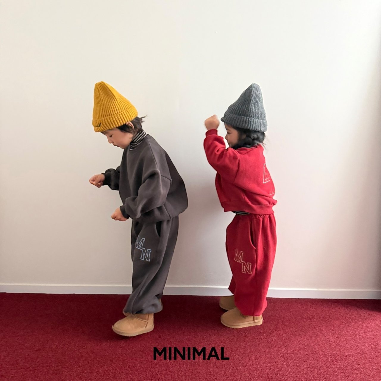 【予約】MN embroidery jogger pt  / minimal (S-JM)