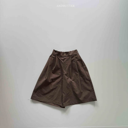 【予約】Cotton pants / andbutter(S-JM)
