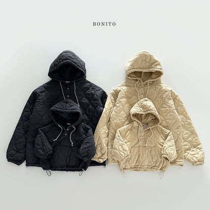 【予約】quilting hoodie  /  bonito (12M-JM, adult)