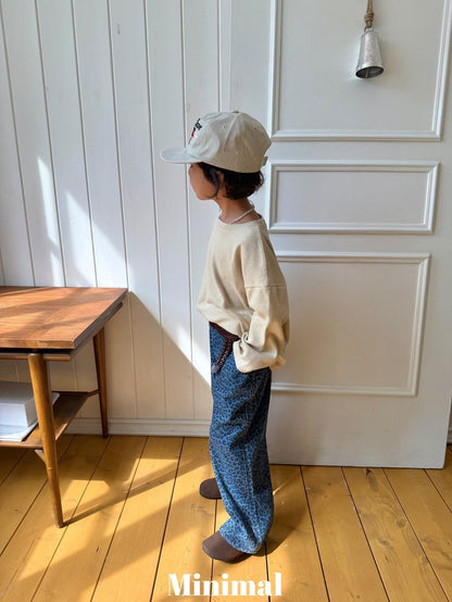 【予約】leopard standard denim / minimal (S-JM）