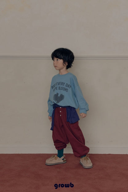 【予約】button jogger pt / growb (XS-JM)