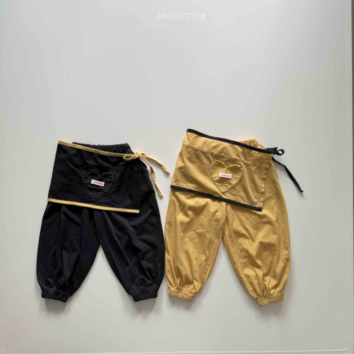【予約】Apron pants  / andbutter(S-JM)