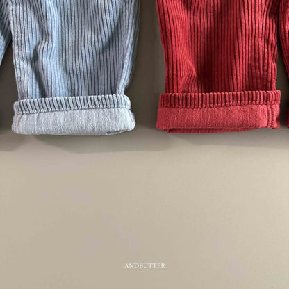 【予約】Love Ring Corduroy Pants  /  andbutter (S-JM)