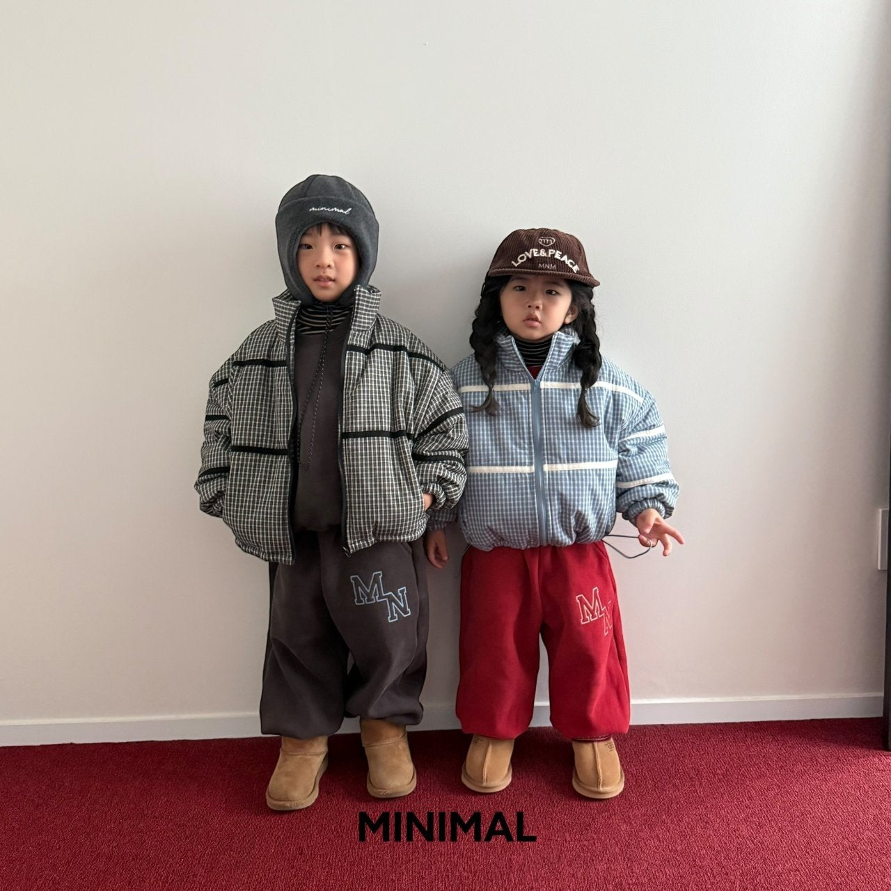 【予約】MN embroidery jogger pt  / minimal (S-JM)