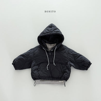 【予約】quilting hoodie  /  bonito (12M-JM, adult)
