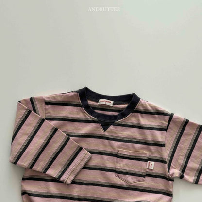 【予約】Retro pocket T / andbutter(S-JM)