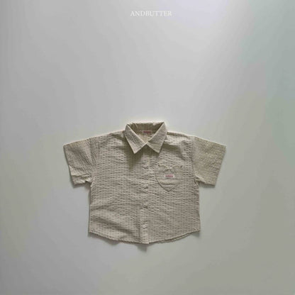 【予約】Bebe Heart Shirt / andbutter(S-JM)