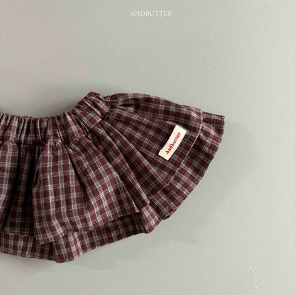 【予約】Winter Layer Skirt  / andbutter