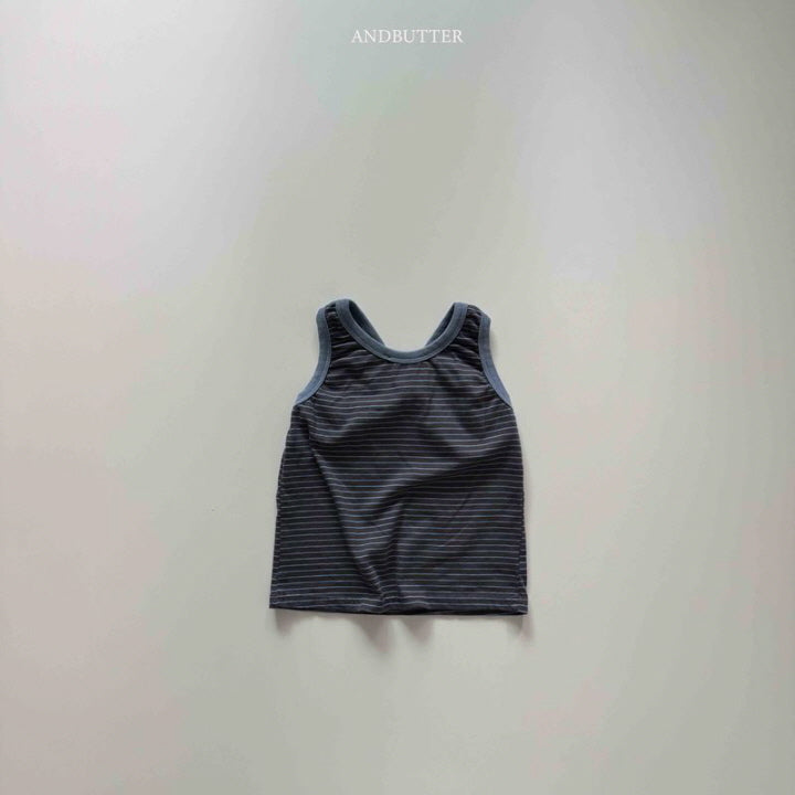 【予約】Cross sleeveless / andbutter(S-JM)