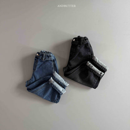 【予約】Modern Curved Denim  /  andbutter (S-JM)