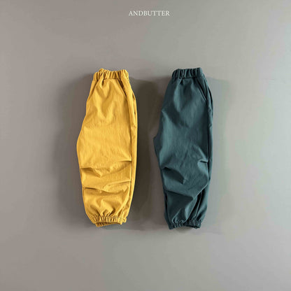 【予約】Anorak Bonding Pants  /  andbutter (S-JM)