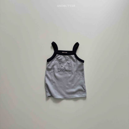 【予約】Saturday sleeveless / andbutter(S-JM)세러데이