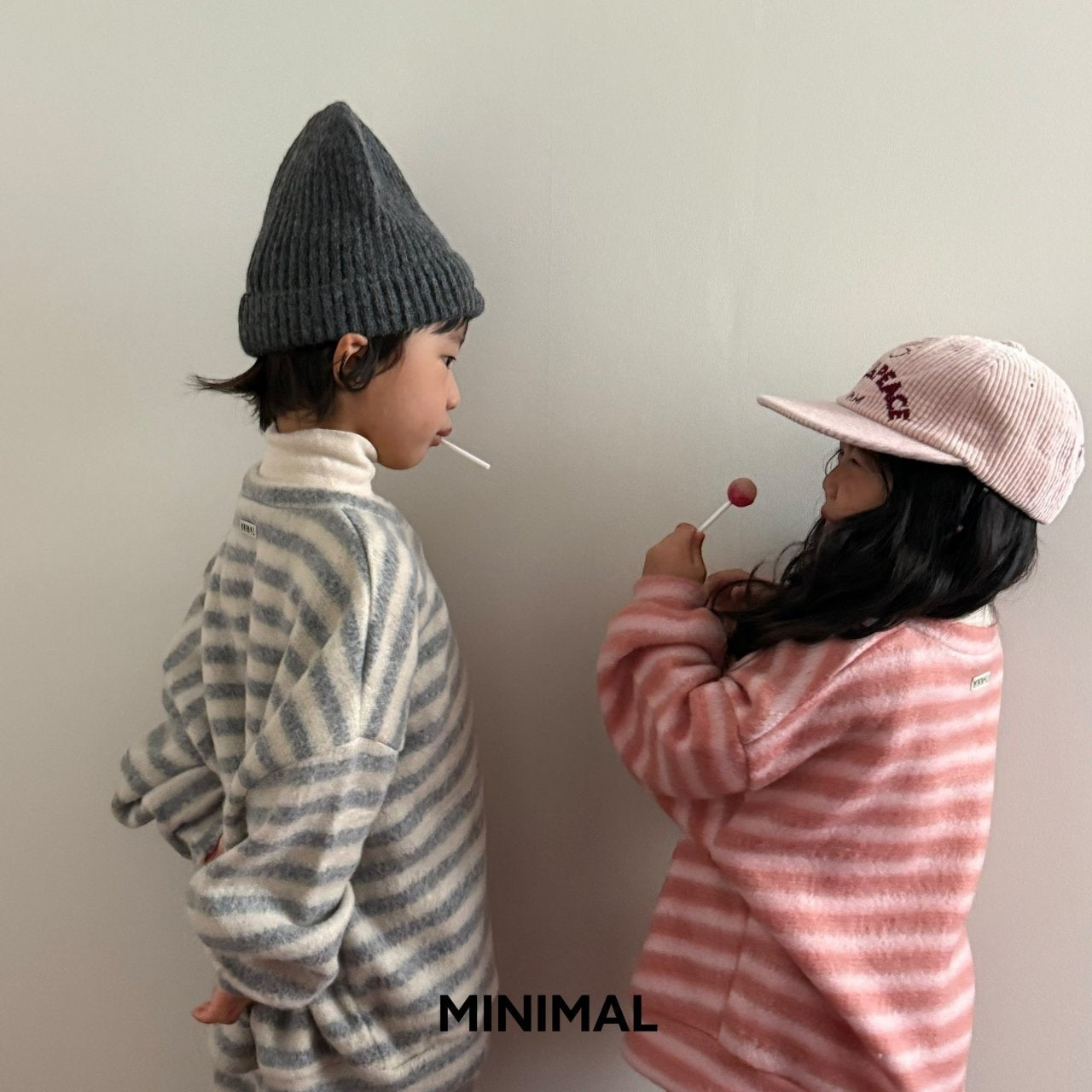 【予約】mongle stripe pants  / minimal (S-JM)