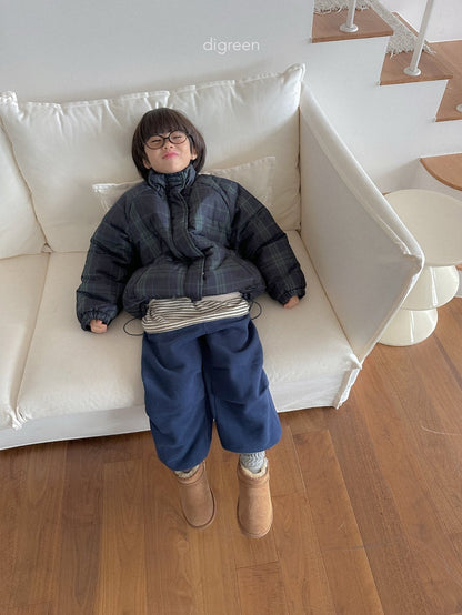 【予約】Tori Check Padding   /  digreen(S-XXL)