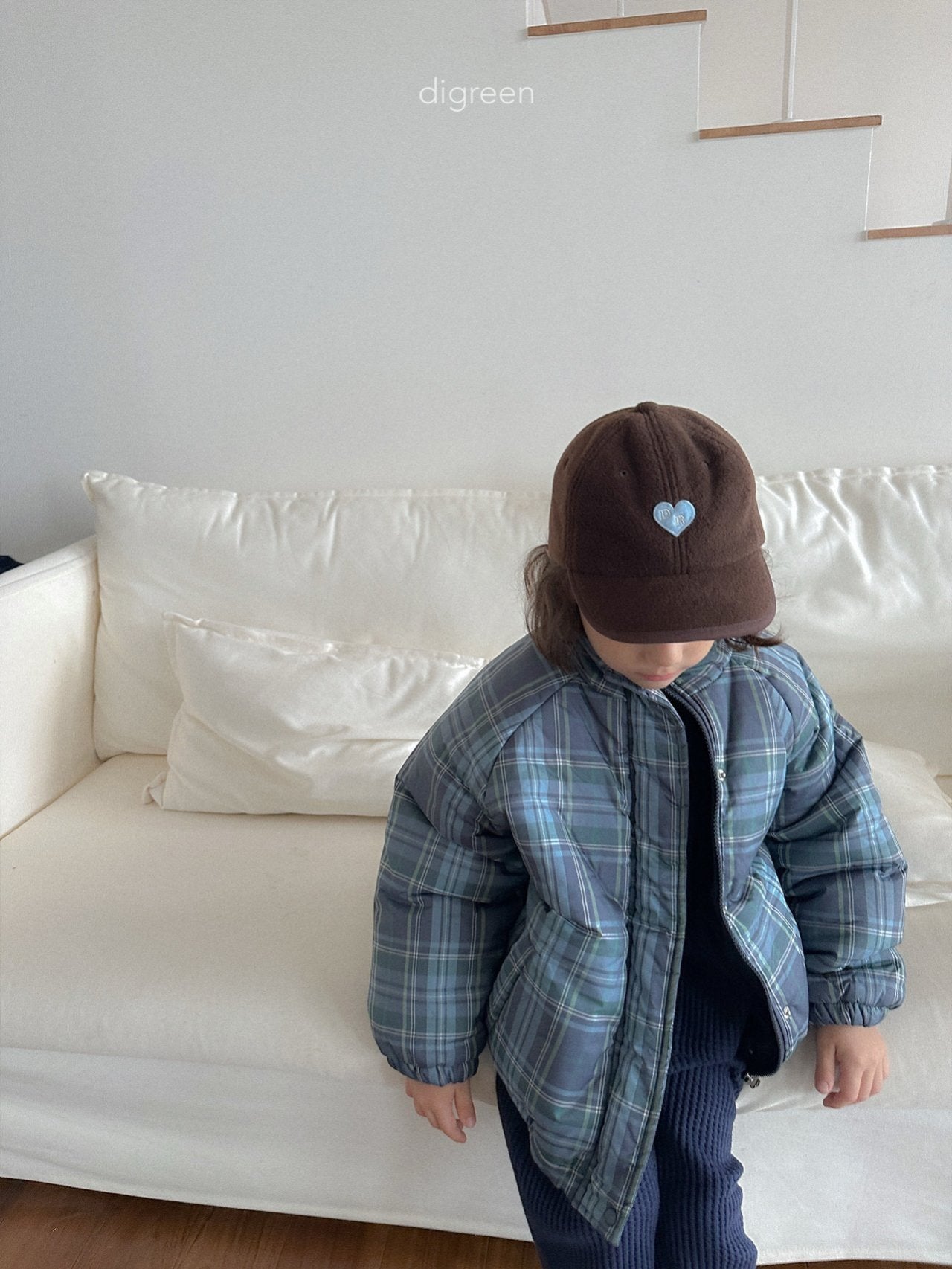 【予約】Tori Check Padding   /  digreen(S-XXL)