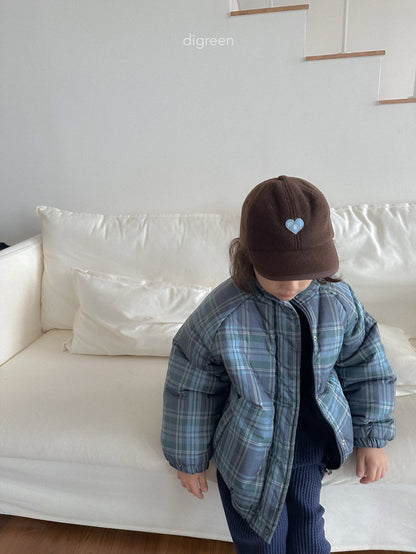 【予約】Tori Check Padding   /  digreen(S-XXL)