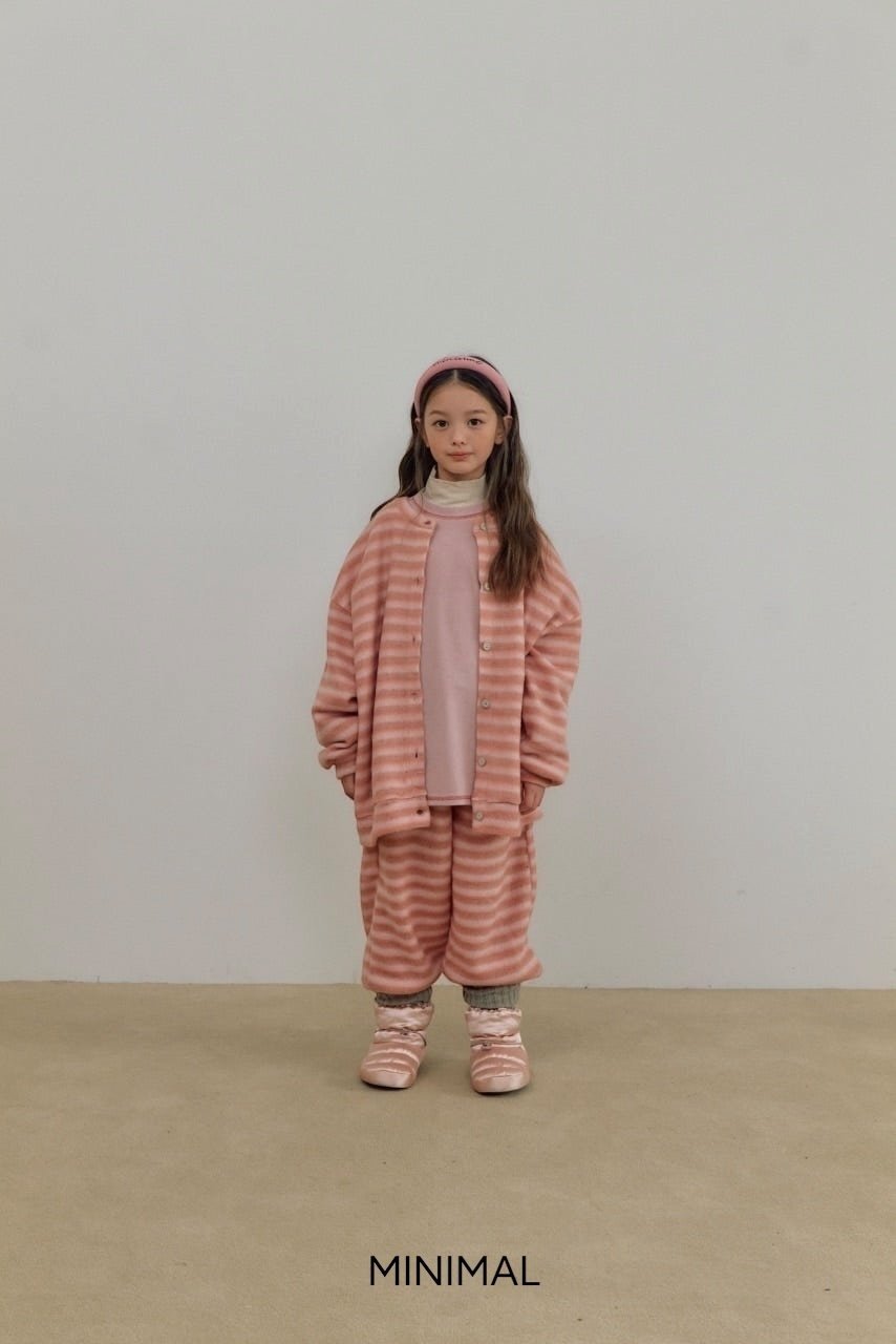 【予約】mongle stripe pants  / minimal (S-JM)