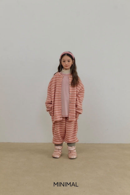 【予約】mongle stripe pants  / minimal (S-JM)