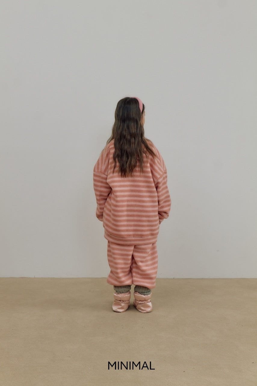 【予約】mongle stripe pants  / minimal (S-JM)