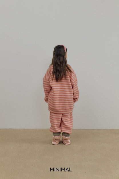 【予約】mongle stripe pants  / minimal (S-JM)