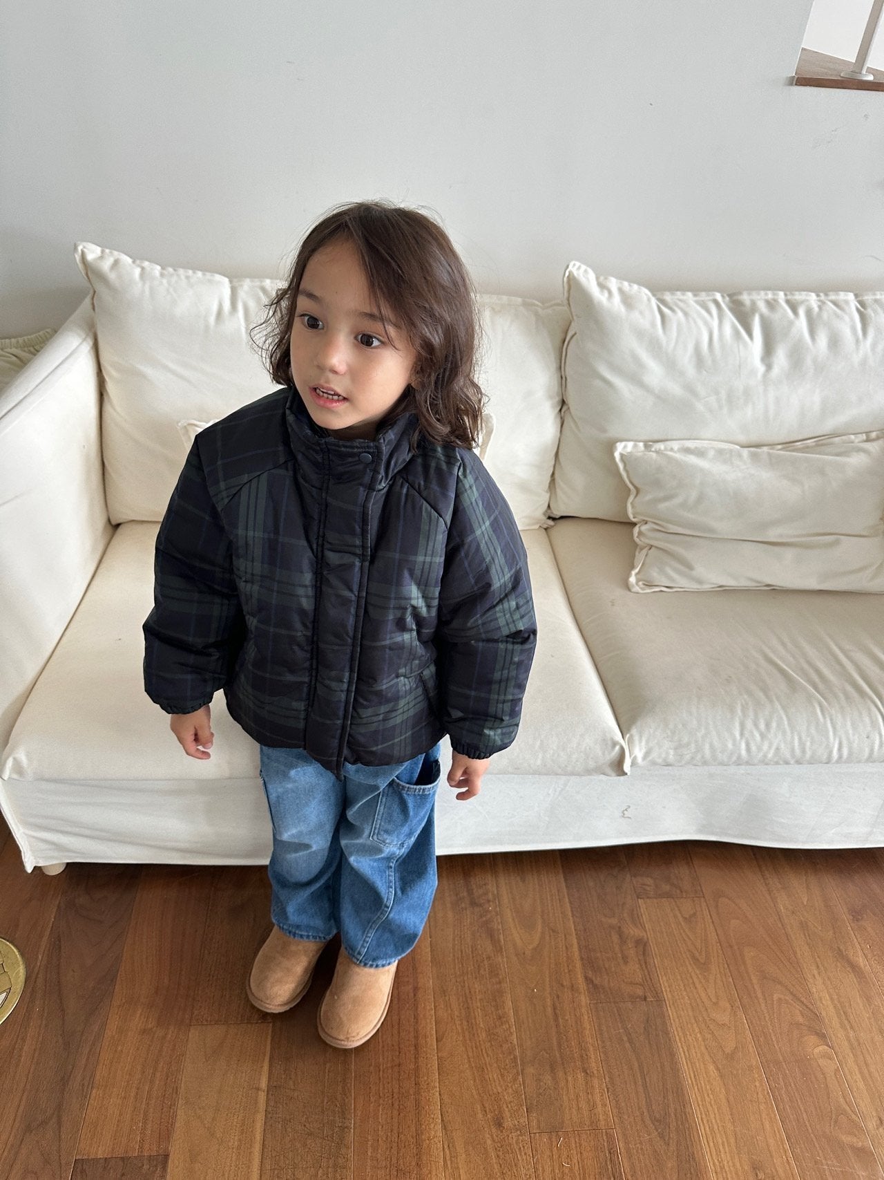 【予約】Tori Check Padding   /  digreen(S-XXL)