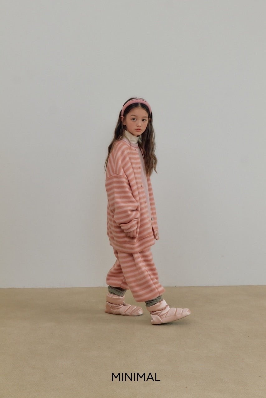 【予約】mongle stripe pants  / minimal (S-JM)