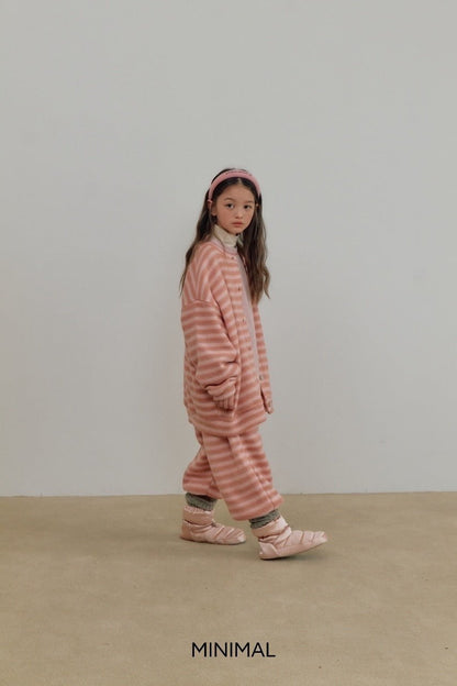 【予約】mongle stripe pants  / minimal (S-JM)