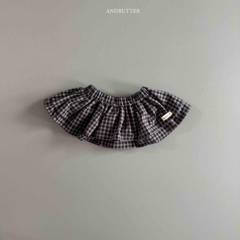 【予約】Winter Layer Skirt  / andbutter