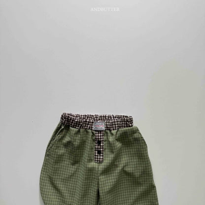 【予約】Pajama Coloring Pants / andbutter(S-JM)