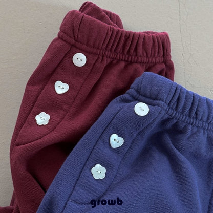 【予約】button jogger pt / growb (XS-JM)