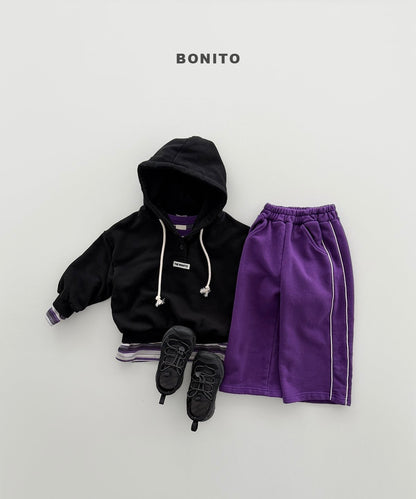 【予約】side pin line pants / bonito (12M-JM)