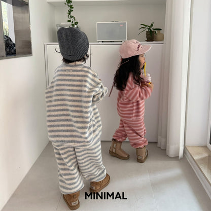 【予約】mongle stripe pants  / minimal (S-JM)