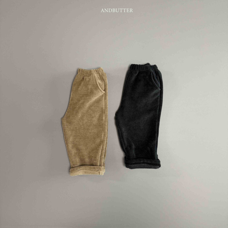 【予約】Soft Wide Pants  /  andbutter (S-JM)