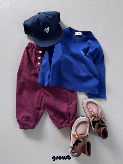 【予約】button jogger pt / growb (XS-JM)