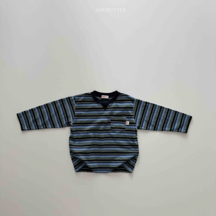 【予約】Retro pocket T / andbutter(S-JM)