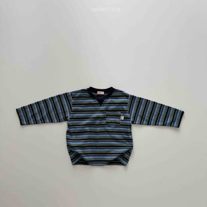 【予約】Retro pocket T / andbutter(S-JM)