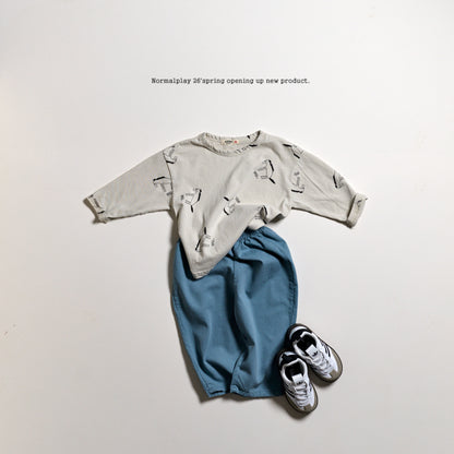 【予約】ミルキーコットンパンツ / normalplay (12M-JM)