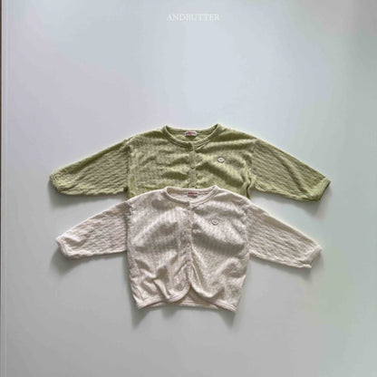 【予約】Light cardigan / andbutter(S-JM)