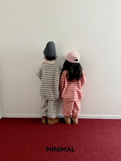 【予約】mongle stripe pants  / minimal (S-JM)