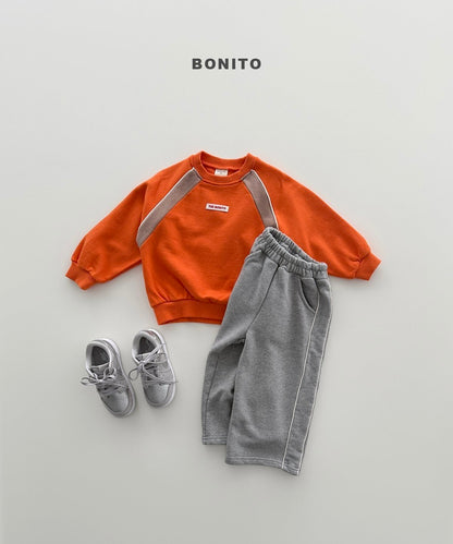 【予約】side pin line pants / bonito (12M-JM)
