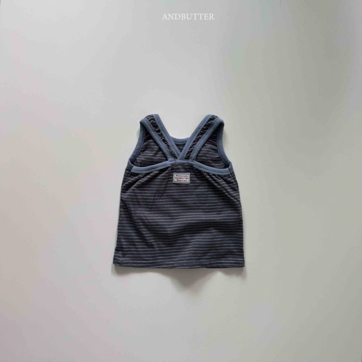 【予約】Cross sleeveless / andbutter(S-JM)