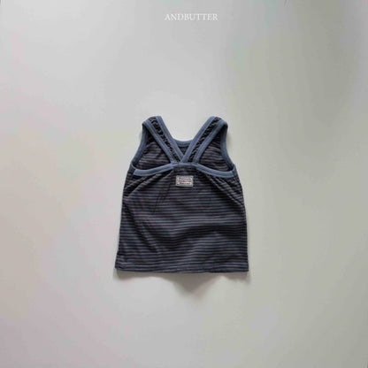 【予約】Cross sleeveless / andbutter(S-JM)