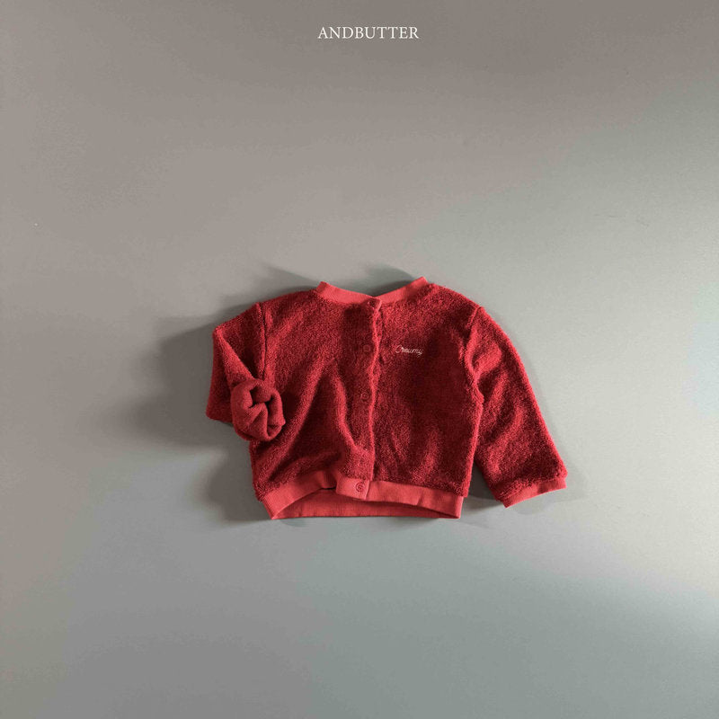 【予約】Creamy Cardigan  /  andbutter (S-JM)