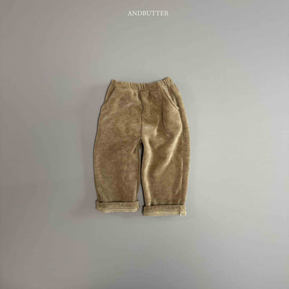 【予約】Soft Wide Pants  /  andbutter (S-JM)