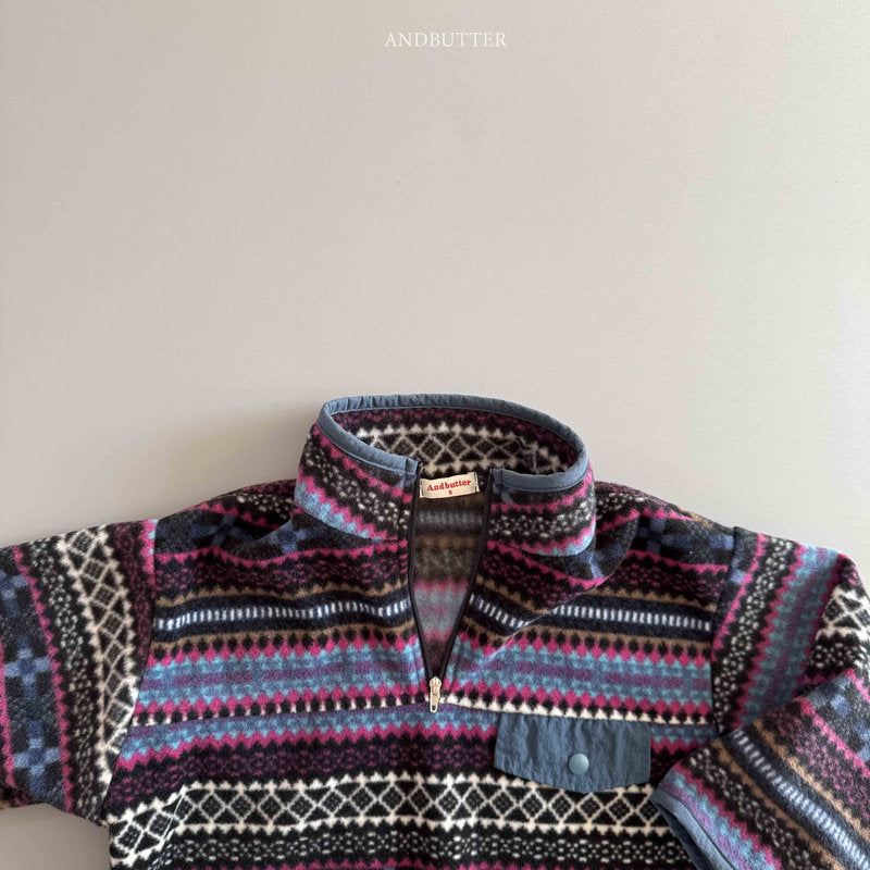 【予約】Patagon Pocket Fleece  /  andbutter (S-JM)