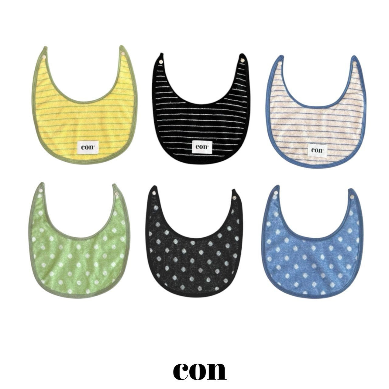 【予約】reversible bib /  con