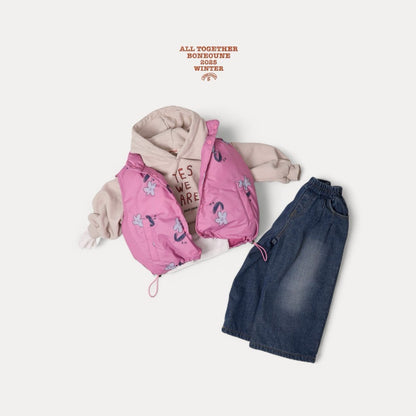 【予約】wide denim pants / boneoune (XS-JL) 핀트와이드