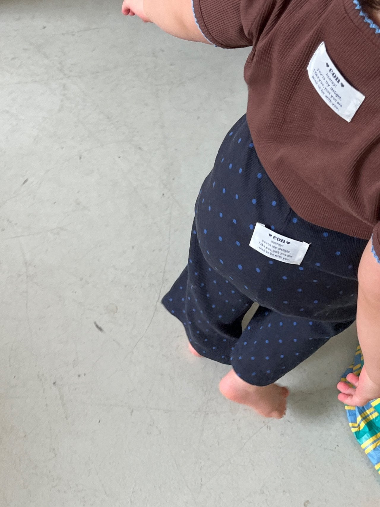 【予約】water drop pants / con