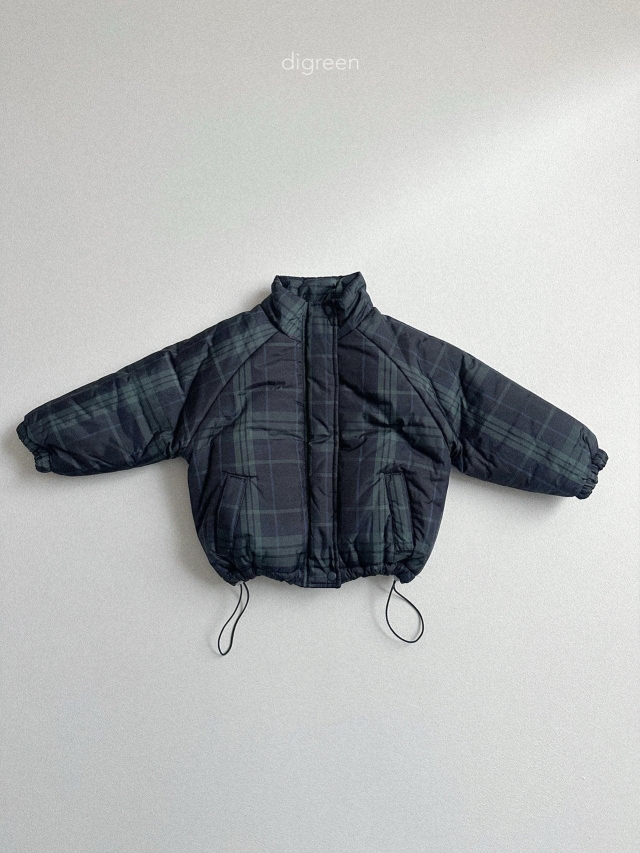【予約】Tori Check Padding   /  digreen(S-XXL)